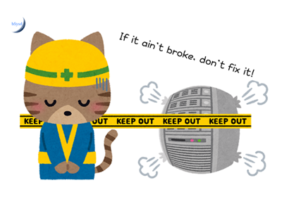 Don't fix it